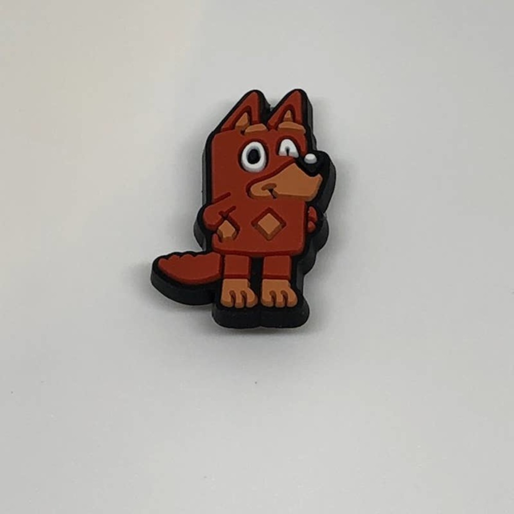 Rusty 1-Bluey Cartoon‎ Croc Charms Jibbitz